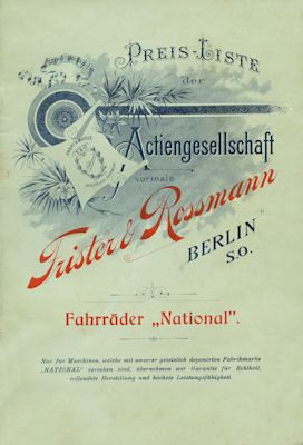 National Fahrrad Programm 1897