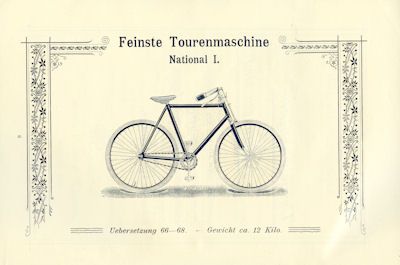 National Fahrrad Programm 1897