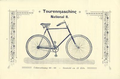 National Fahrrad Programm 1897