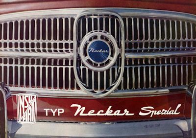 NSU-Fiat Neckar Spezial Prospekt 11.1962