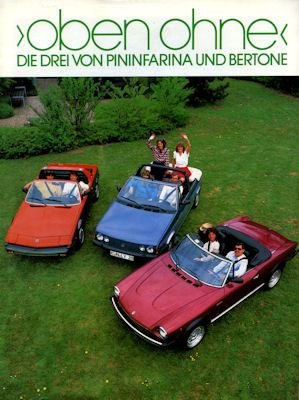 Fiat Cabriolets Prospekt 7.1984