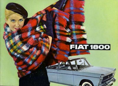 Fiat 1800 brochure ca. 1961