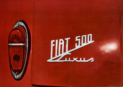 Fiat 500 Prospekt 1959