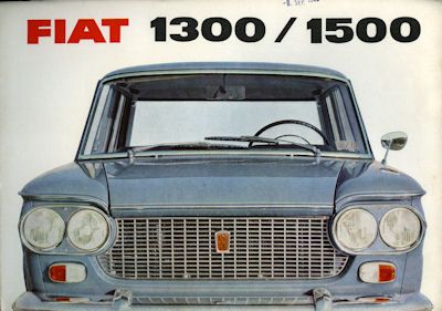 Fiat 1300 / 1500 brochure 1962