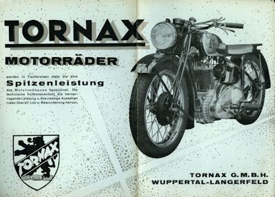 Tornax program 1938