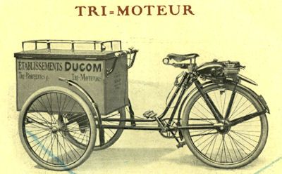 Ducom bicycle and bicycle-motor brochure 1920s