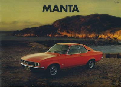 Opel Manta A Prospekt 7.1973
