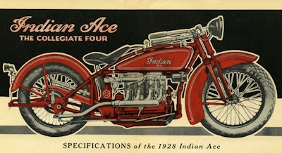 Indian Ace 4 Zyl. brochure 1928