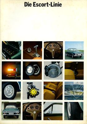 Ford Escort Linie brochure 1970