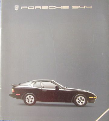 Porsche 944 Prospekt 10.1984 e