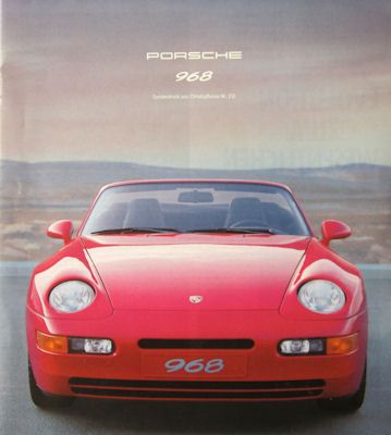 Porsche 968 Test 10.1991