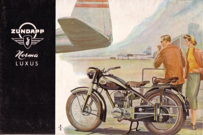 Zündapp Norma Luxus Prospekt 1955