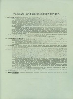 Hecker H I 175 Prospekt ca. 1928