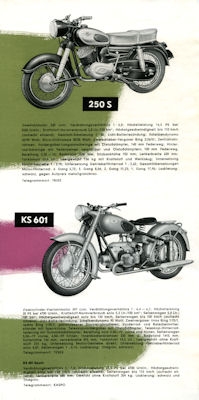 Zündapp Programm 1956/7
