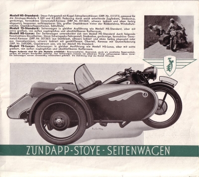 Zündapp Programm 1941
