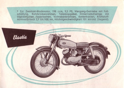 Zündapp Programm 1954