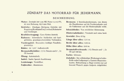 Zündapp program 1927