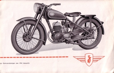 Zündapp Norma Prospekt 1952