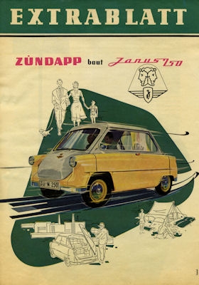 Zündapp Janus Prospekt 1956