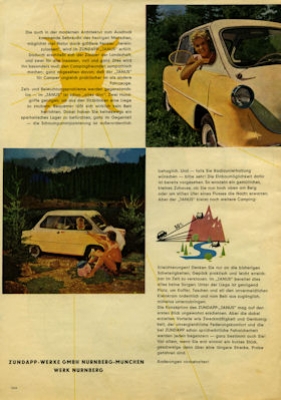 Zündapp Janus Prospekt 1956