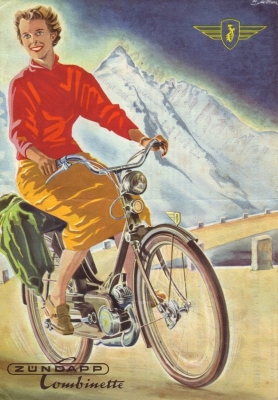 Zündapp Combinette Prospekt 1954