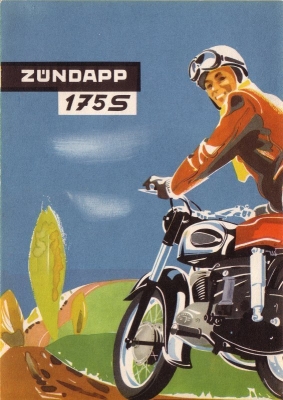 Zündapp 175 S Prospekt 1956