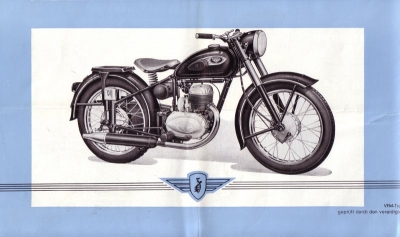 Zündapp DB 234 Prospekt 1953