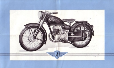 Zündapp DB 234 Prospekt 1953