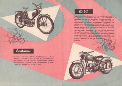 Zündapp Programm 1956