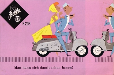 Zündapp Bella R 203 Prospekt 1956