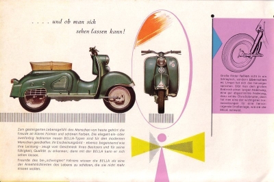Zündapp Bella R 203 Prospekt 1956