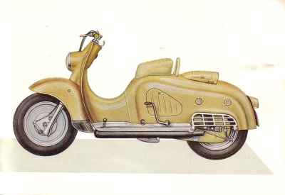 Zündapp Bella Prospekt 1953
