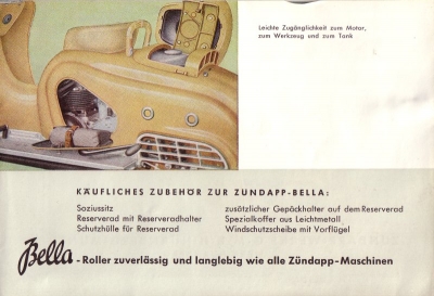 Zündapp Bella Prospekt 1953