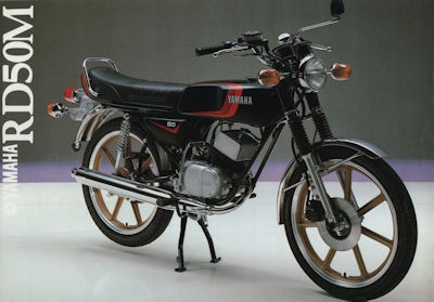 Yamaha RD 50 M brochure 1980