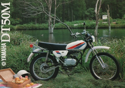 Yamaha DT 50 M brochure 1980