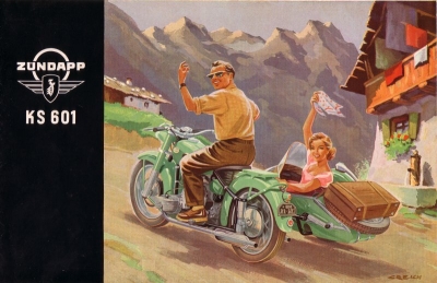 Zündapp KS 601 Prospekt 1953