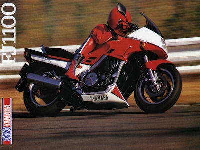 Yamaha FJ 1100 brochure 1985