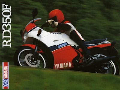 Yamaha RD 350 F brochure 1985