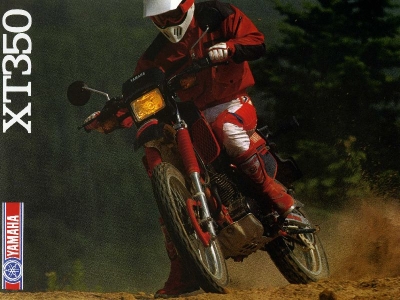 Yamaha XT 350 brochure 1986