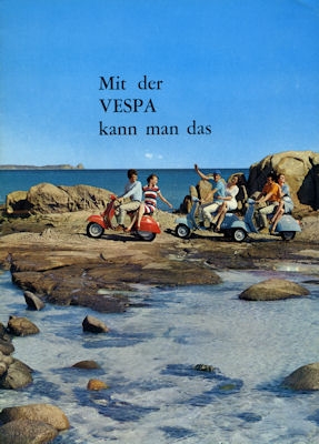 Vespa 181 ccm Roller Prospekt 1967