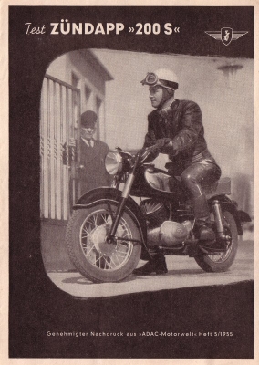 Zündapp Test 200 S 1955