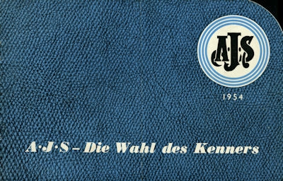 AJS program 1954