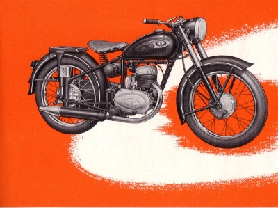 Zündapp Norma Luxus Prospekt ca. 1955