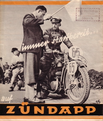 Zündapp Programm 1937