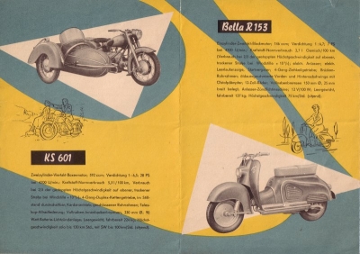 Zündapp Programm 1956