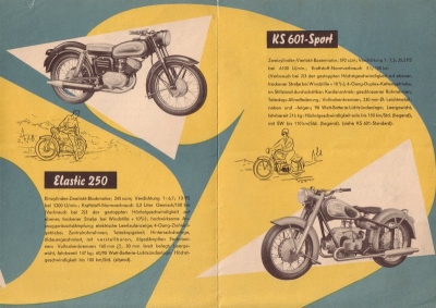 Zündapp Programm 1956