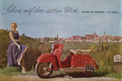 Zündapp Bella R 201 Prospekt 1956