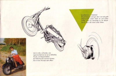 Zündapp Bella R 201 Prospekt 1956