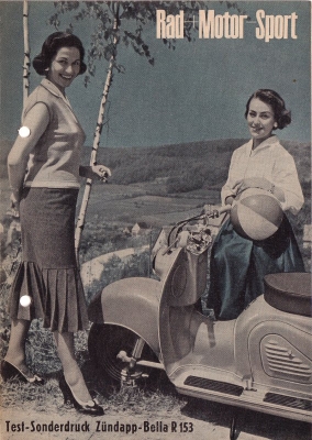 Zündapp Test Bella R 153 1956
