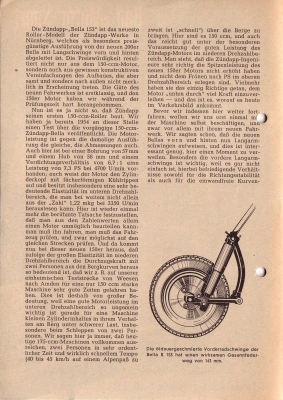 Zündapp Test Bella R 153 1956